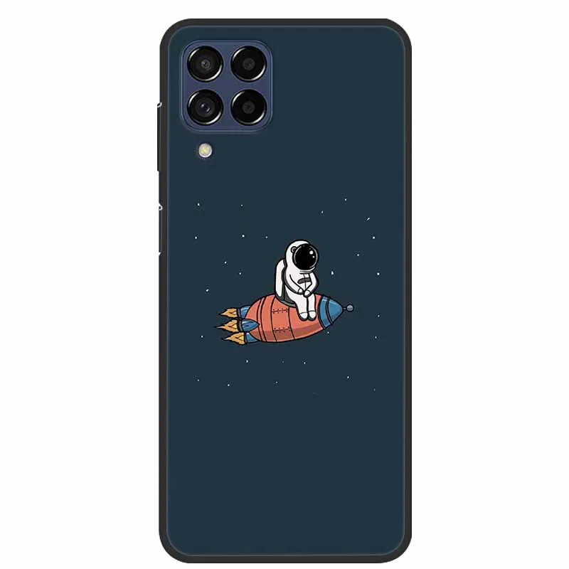 Astronaut Soft Silicone Protective Case – Stylish Cover