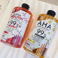 500ml AHA Body and Face Serum Water Moisturizing and Smoothing Facial Skin Arbutin Body Essence Water 4