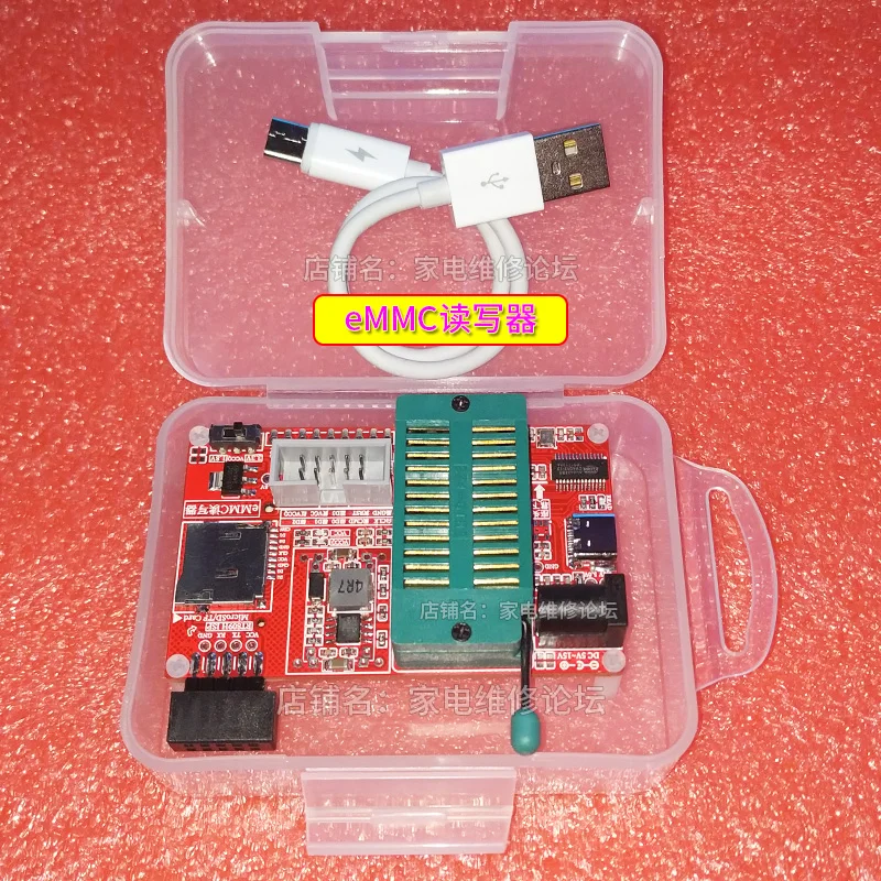 

EMMC Reader ISP Flying Line Online RT809H Block to SD_TF Navigation BGA Font Mirror USB