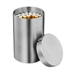 50PCS Capacity Cigarette Can Stainless Steel Portable Cigar Holder Damp-proof Storage Tank for Cotton Swab Spice Jar Container 4