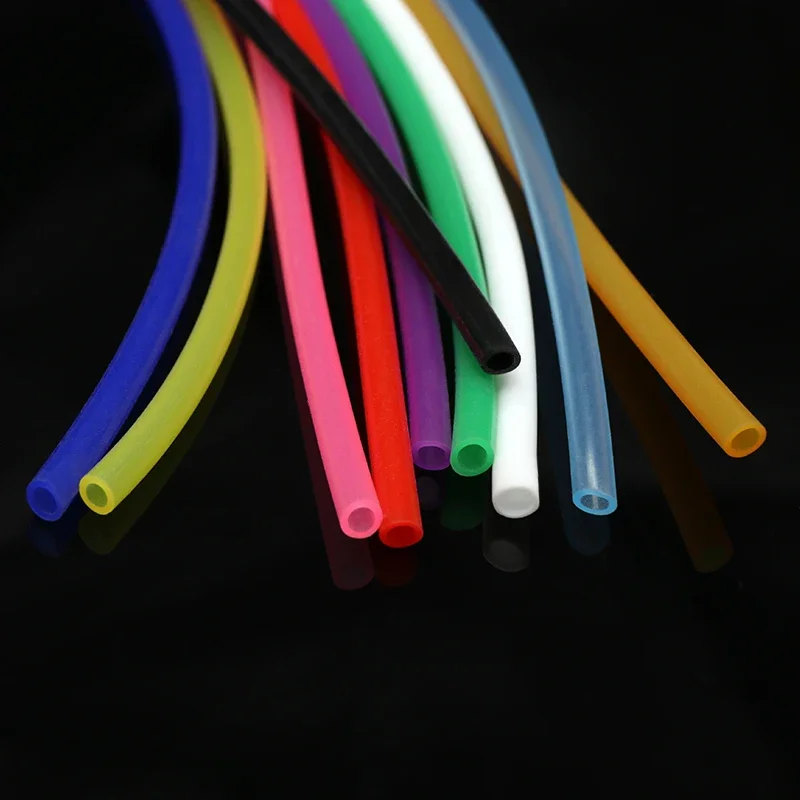 1/5Meter ID 0.5 1 2 3 4 5 6 7 8 9 10mm Food Grade Silicone Rubber Tube Flexible Nontoxic Silicone Pipe Water Connector Clear