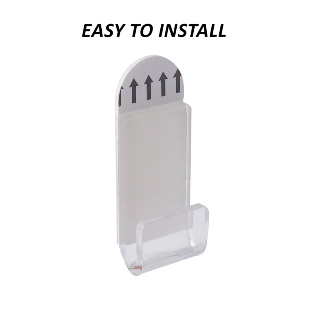 벽 마운트 투명 아크릴 음악 앨범 커버 거치대, 비닐 레코드 디스플레이 선반, 홈 데코용 나사 없음-더블 LP, 18 개