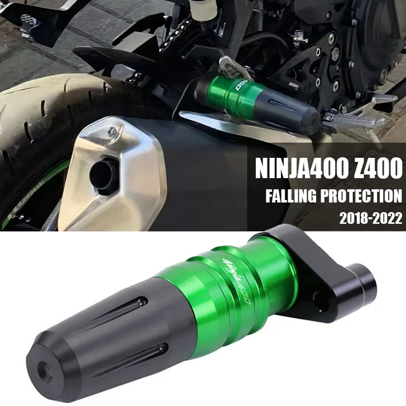 

Motorcycle Accessories parts Exhaust Slider Anti Crash Protector For Kawasaki Ninja 400 Z400 ninja400 2018-2022