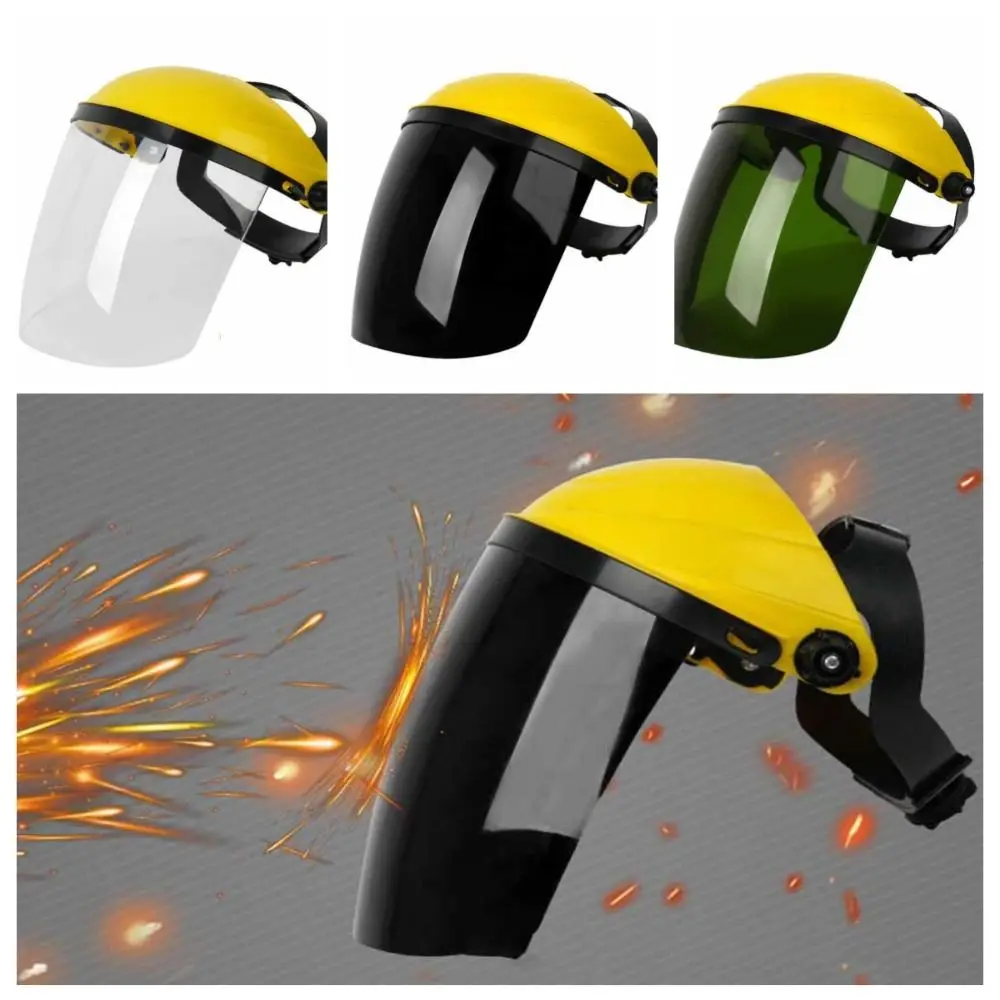 

Heat Resistant Welding Protective Mask Face Protector Adjustable Welding Helmet Dust-proof Splash-proof Welder Mask Workshop