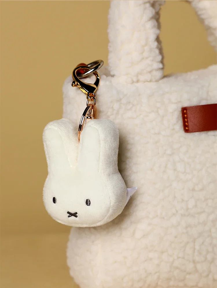 Kawaii Miffy Plush Keychain Hanging Doll Toy Pendant Cute Plush