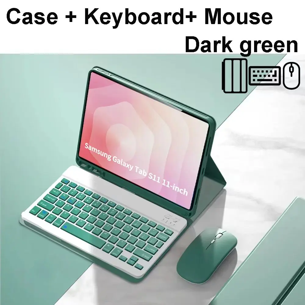 Premium Wireless Keyboard Cover for 11-Inch Tablet, Enhanced Protection & Functionality