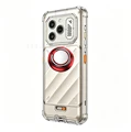 Clear Tpu B Red