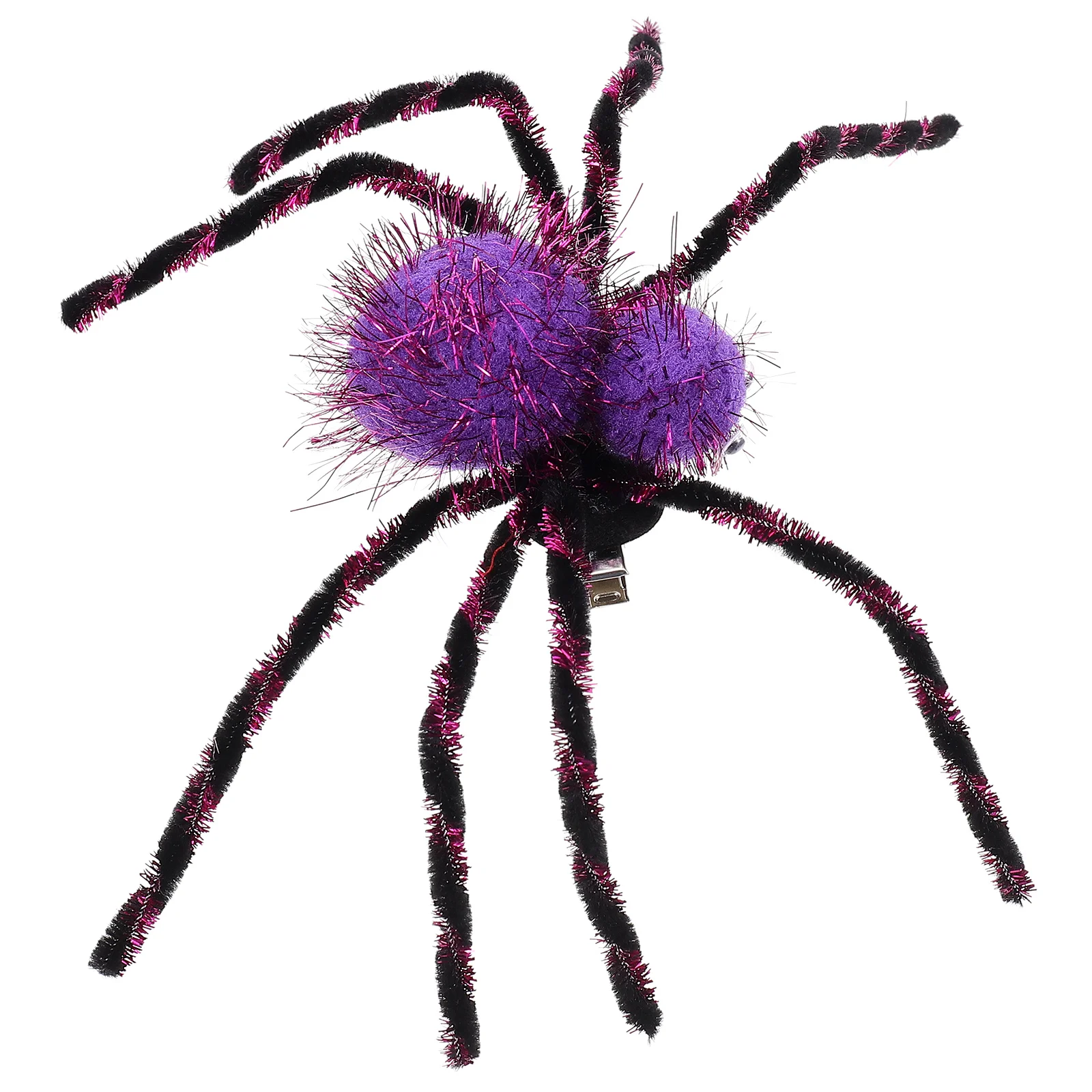 Spider Hairpin Decorative Party Accessory Halloween Large Design Headdress Barrette Barrettes Creative Clip