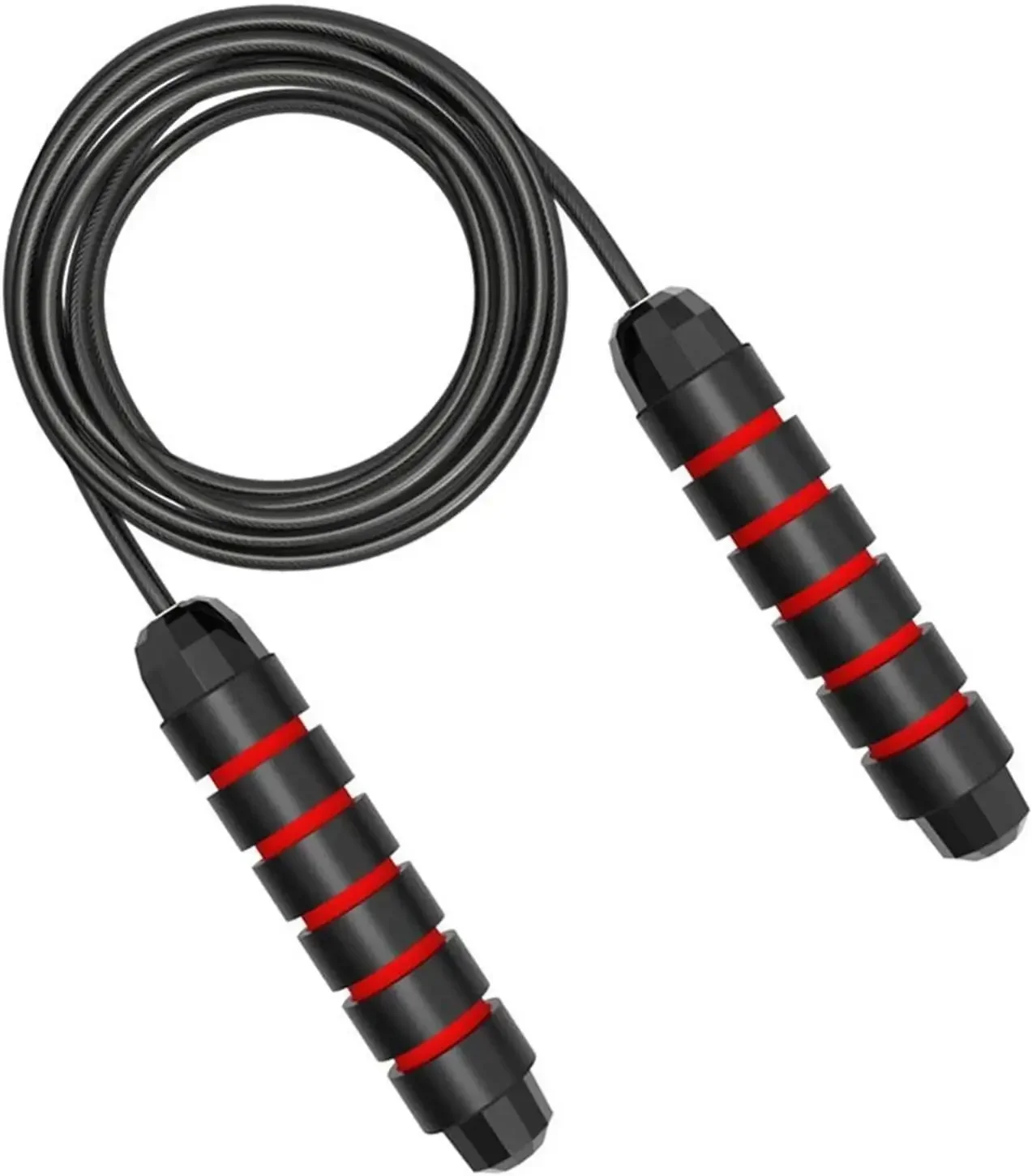 Rope Skipping Tangle-Free Speed Skipping Rope with Ball Bearing EVA Non-Slip Foam Handle Adjustable Jump Ropes jump rope