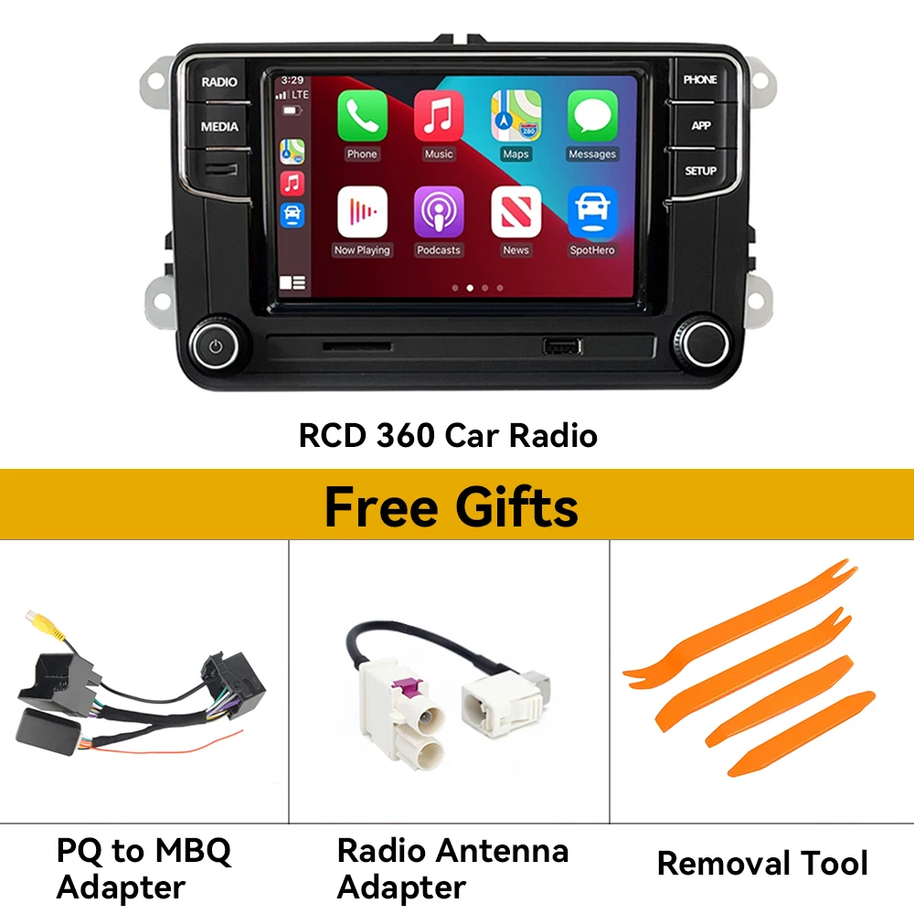 Carplay RCD360 RCD 360 MIB Auto Radio Mirrorlink 6RD 035 187B PRO