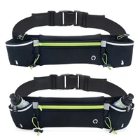 Marathon Trail Running Waist Pack For Phone Water Bottle Sports Fanny Pack Fitness Dual Pocket Running Belt Waist Bag Men Women 2