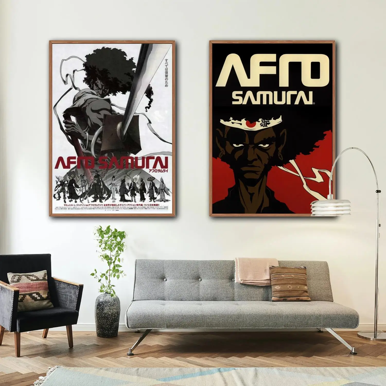 Afro Samurai Manga Decorative Painting Canvas 24x36 Poster Wall Art Living  Room Posters Bedroom Painting - Painting & Calligraphy - AliExpress