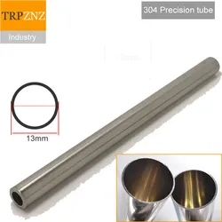 OD13mm 304 stainless steel pipe precision tube Outer diameter 13mm inner 11mm 10mm tolerance 0.05mm polished inside  outside