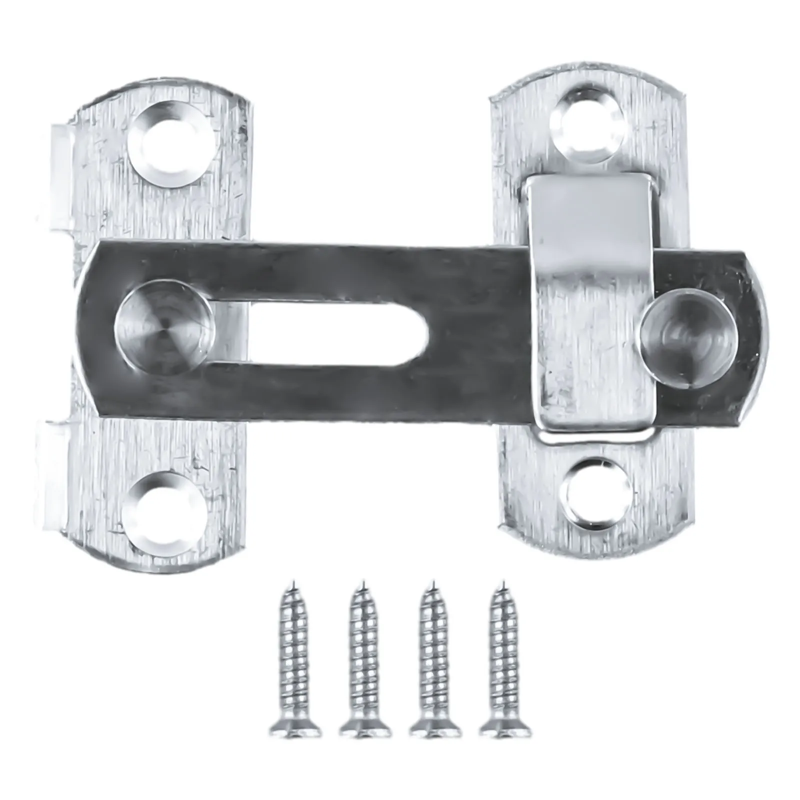 Description Picture 2 of itemStainless Steel Hasp Latch Lock Sliding Door Lock For Casement Cabinet Fitting For Sliding Door Simple Hardware Tool Box