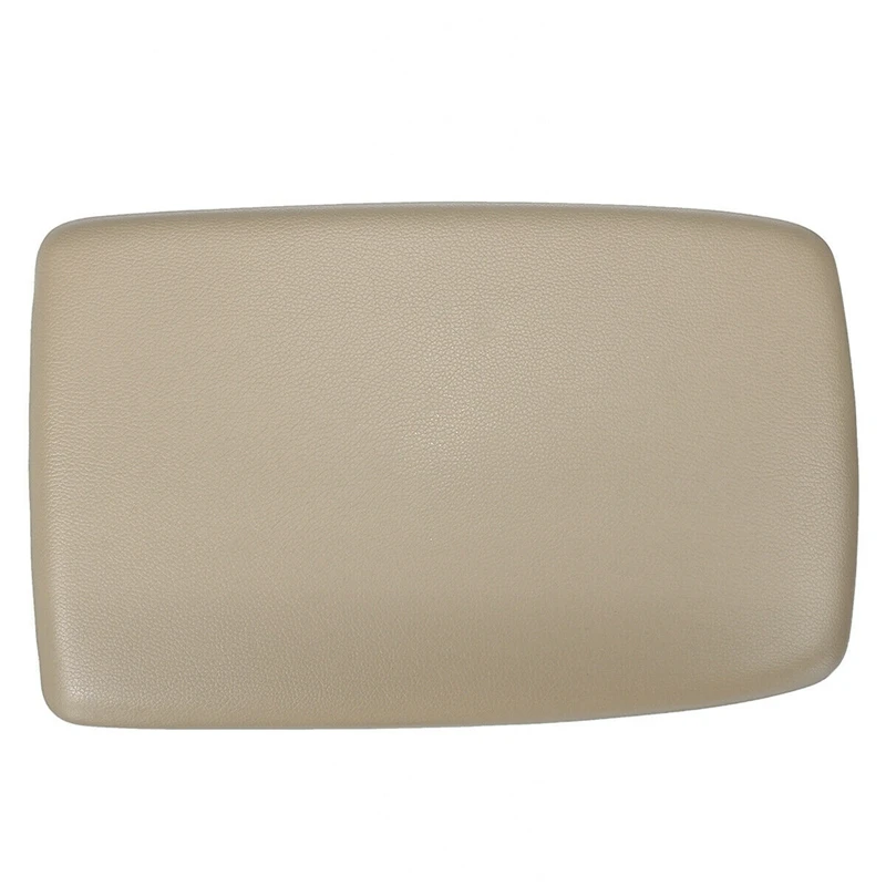 Center Armrest Console Lid Cover Cap PU Center Console Covers Pad for Toyota Highlander/Kluger 2008-2013 Beige aftermarket steering wheel