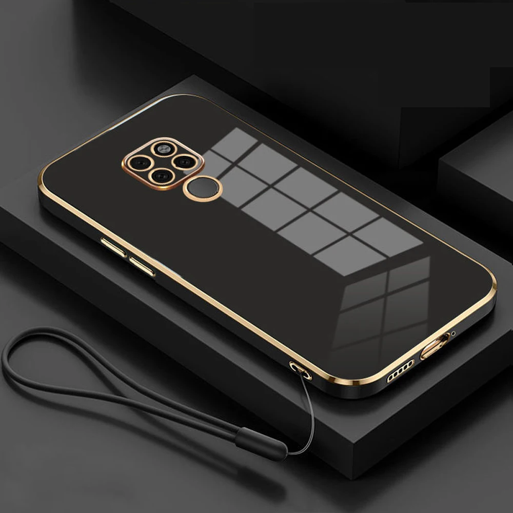 Luxury Square Plating Silicone Back Cover s