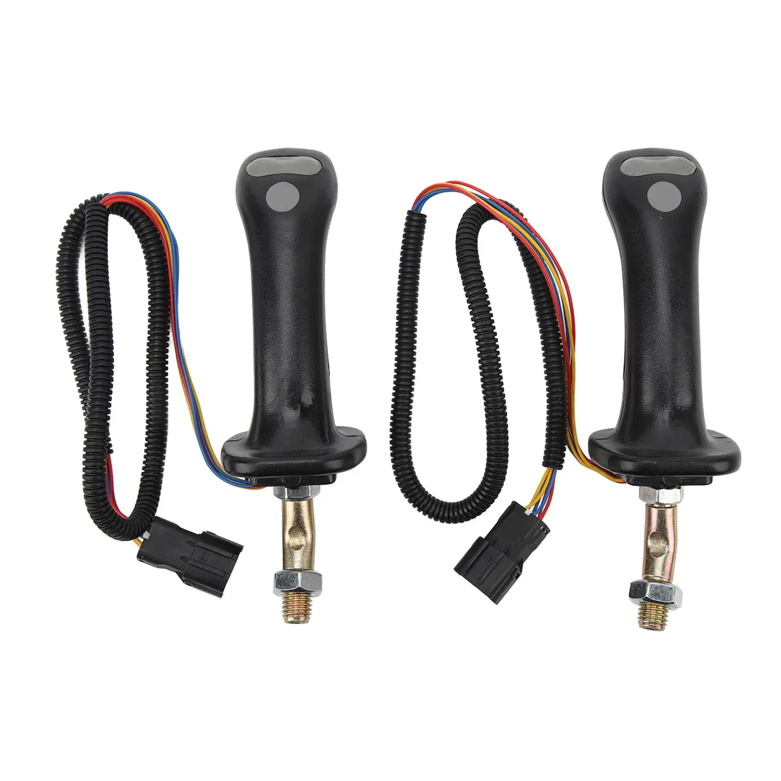 2Pcs 3 Button for excavator Joystick Handles 6 Pin for doosan DH DX150 215 225 300 370-9C