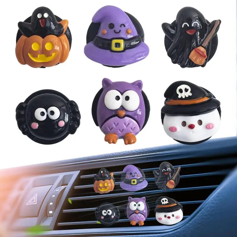 

Клипсы на вентиляционное отверстие для автомобиля на Хэллоуин 6 шт.