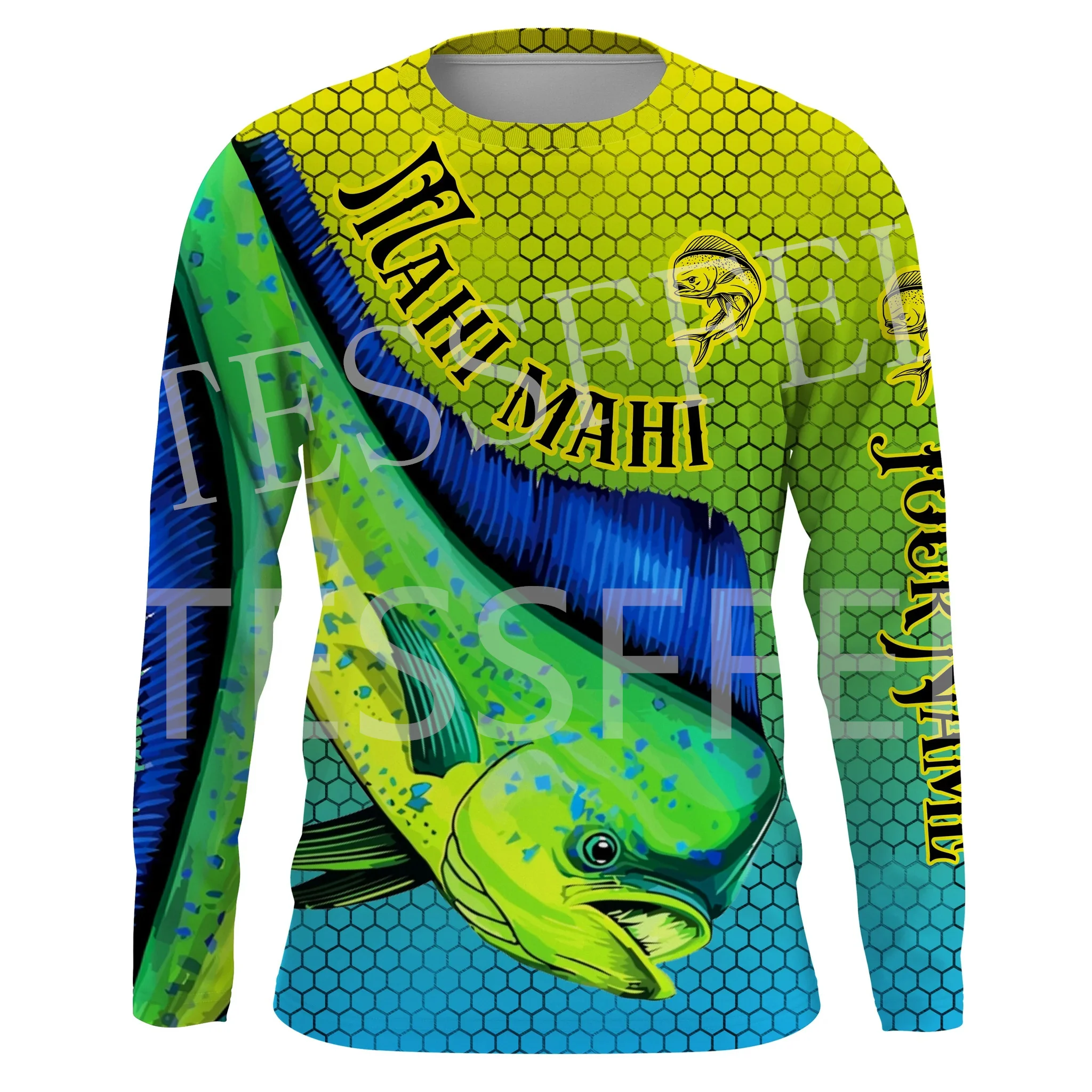 Custom Name Tuna Mahi Fishing Fisher Camo Tattoo Tracksuit Long Sleeves 3DPrint Pullover Harajuku Jacket Casual Funny Hoodies 46