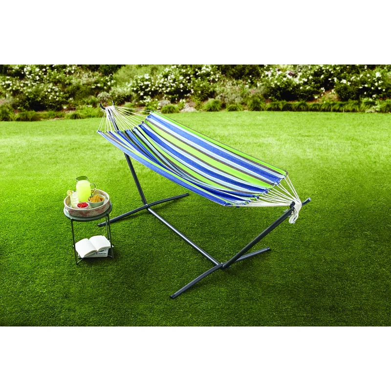 

Garden Swings Camping Sleeping Hammock Hanging Chair Outdoor Furniture Brazilian Swing Metal Hammock Stand Beach Hammocks