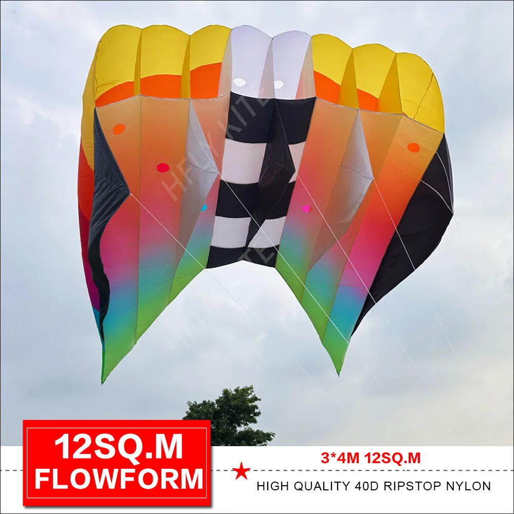 12sq.m flowfrom kite lifter soft inflatable 40d ripstop nylon hflykites