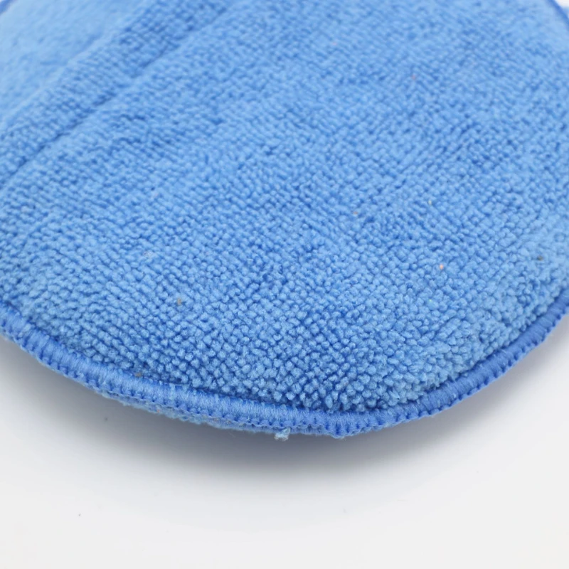 2/5/10Pcs 5-inches Microfiber Wax Applicator Pad Ultra Soft Car Polishing Sponge with Finger Pocket Auto Care Polish Foam Sponge 3