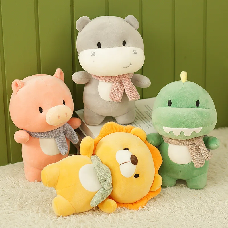 Plush Toys Cute Dinosaur Stuffed Plush Toy Little Lion Doll