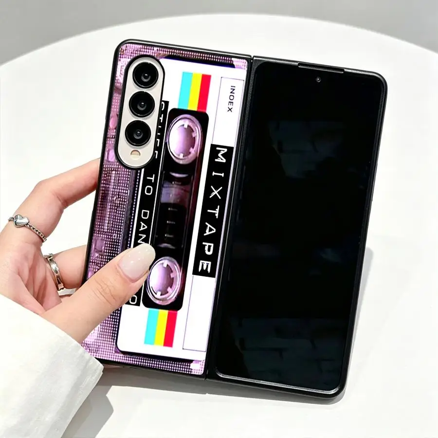 Pastel Rainbow Cassette Styled Phone Case
