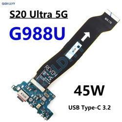 Premium USB Charger Charging Port Main Board with Motherboard Connector Dock Flex Cable (S20 Ultra 5G G988U)