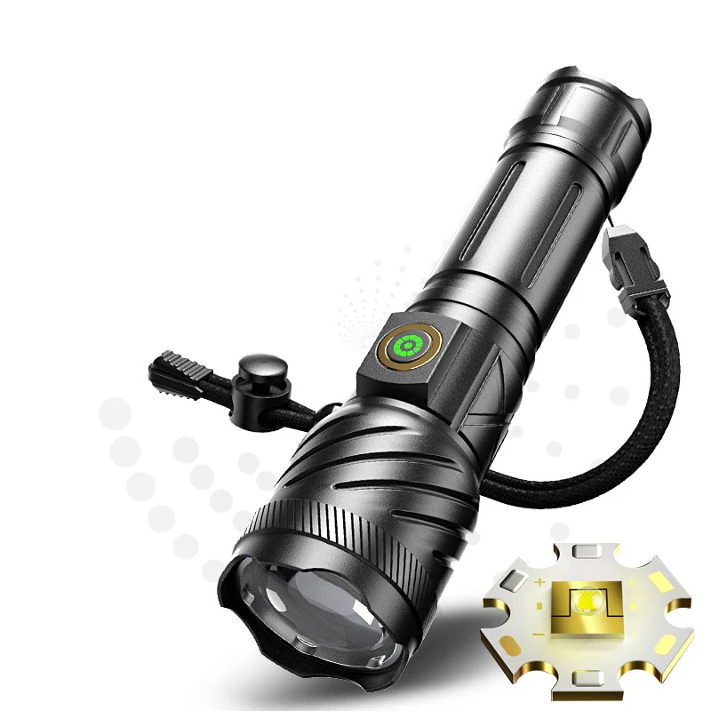 

Внешний фонарь для автомобиля, многофункциональный аварийный молоток безопасности, белый лазерный USB Перезаряжаемый Фонарик из алюминиевого сплава