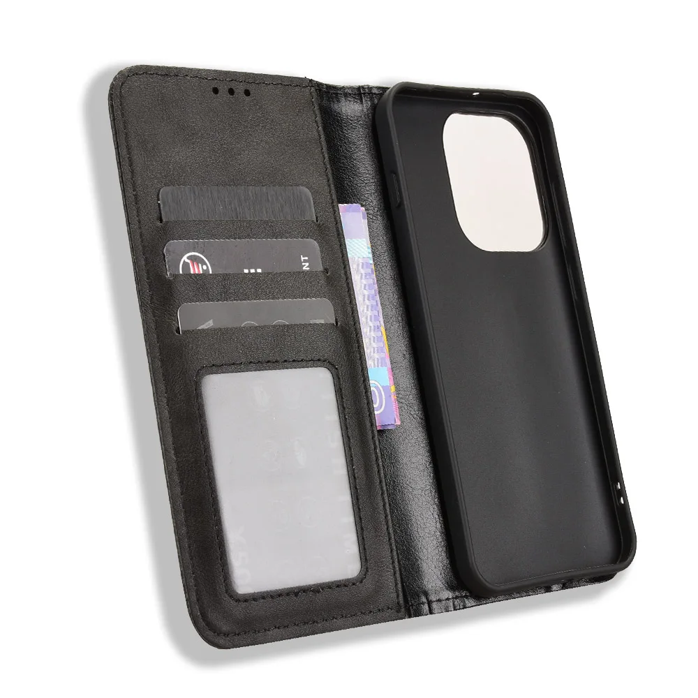 Premium PU Leather + TPU Protective Flip Case - Anti-Knock Coque