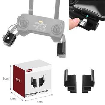 DJI 매빅 미니 프로 에어 스파크 매빅 2 줌 드론용 휴대폰 마운트, 원격 제어 클램프 클립 브래킷, 안정적인 휴대폰 홀더 액세서리