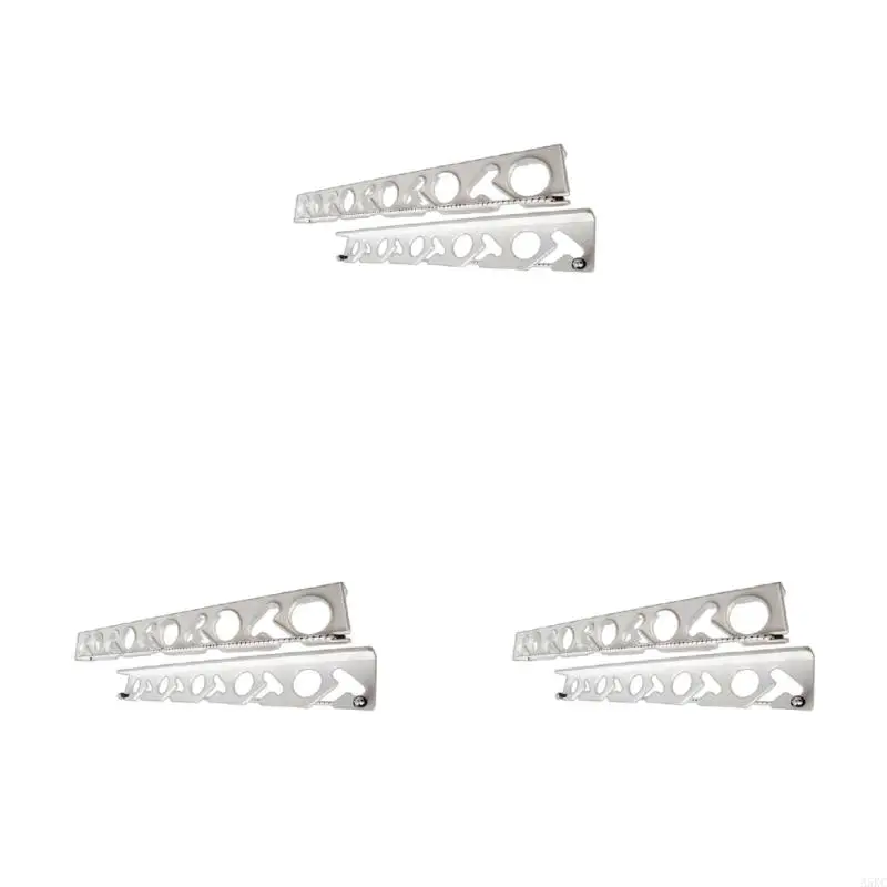 3pcs Horizontals 10-Rod Fishings Rod Holder Wall Mounted Fishings Poles Rack for Garage,Wall, Ceiling Rod Stand Easily Install