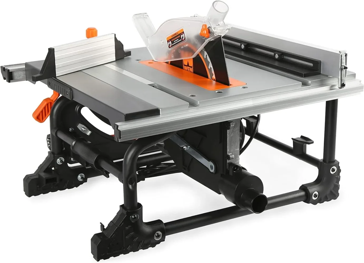 11-Amp 8.25-Inch Compact Benchtop Jobsite Table Saw, Black Easy Storage Transportation TT0811