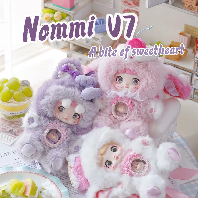 Genuine Nommi V7 a Bite of Sweetheart Series Blind Box Cute Plush