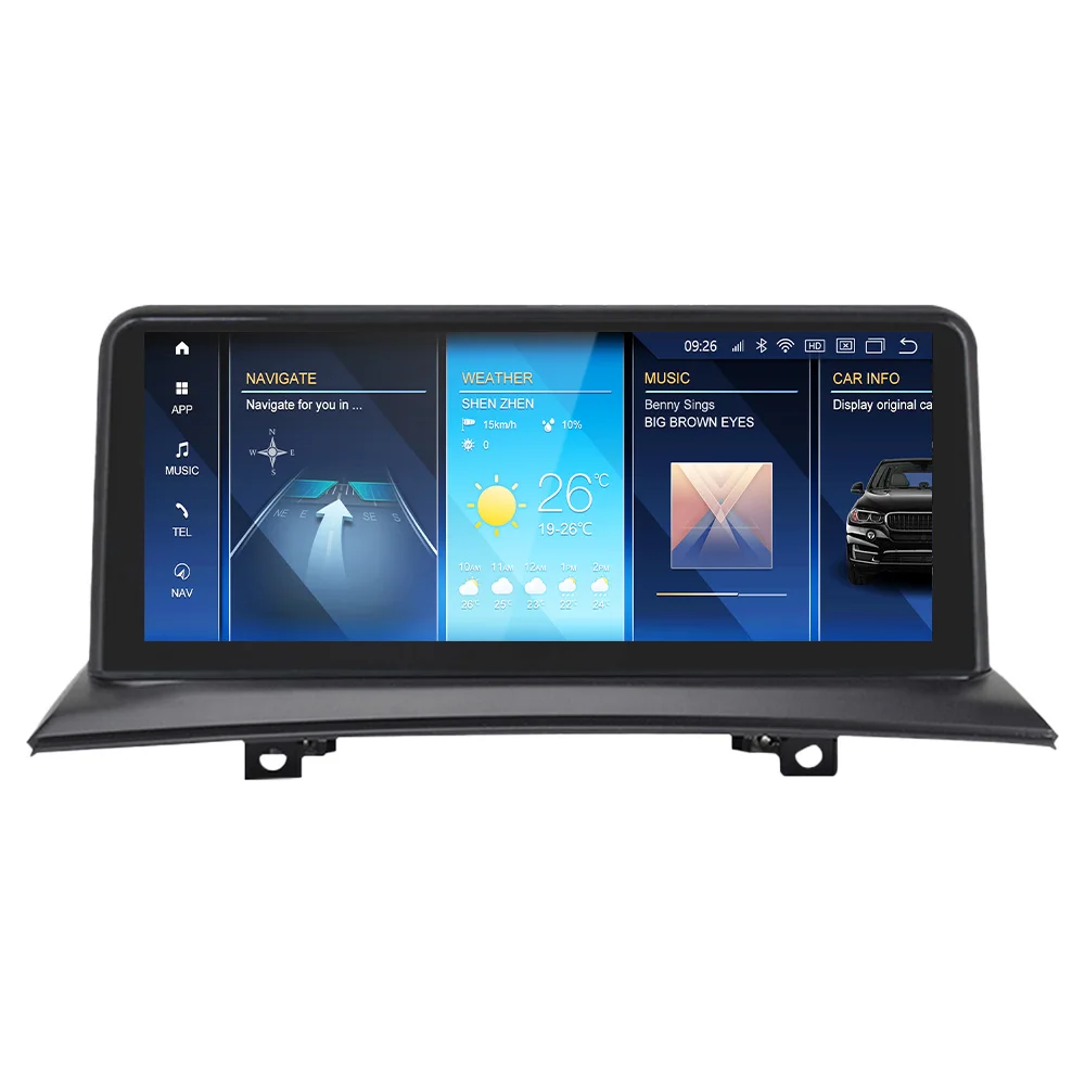 

MEKEDE car multimedia Android 12 10.25" IPS auto electronics stereo for BMW X3 E83 2004-2010 GPS dvd player