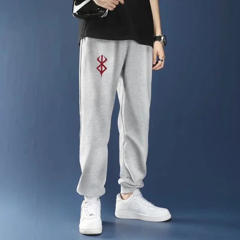 Berserk Anime Sweatpants Men Women Jogging Autumn Guts Sacrifice Print Manga Gym Sport Trousers Gothic Casual Pants Unisex