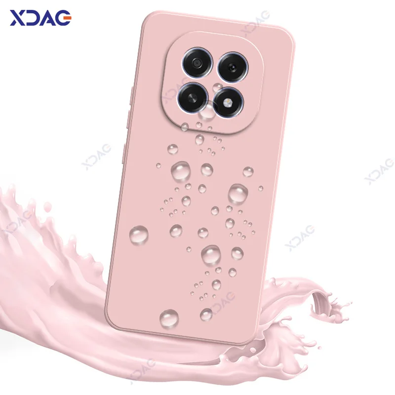 Deluxe Soft Silicone Waterproof Phone Case - Luxury Square Design