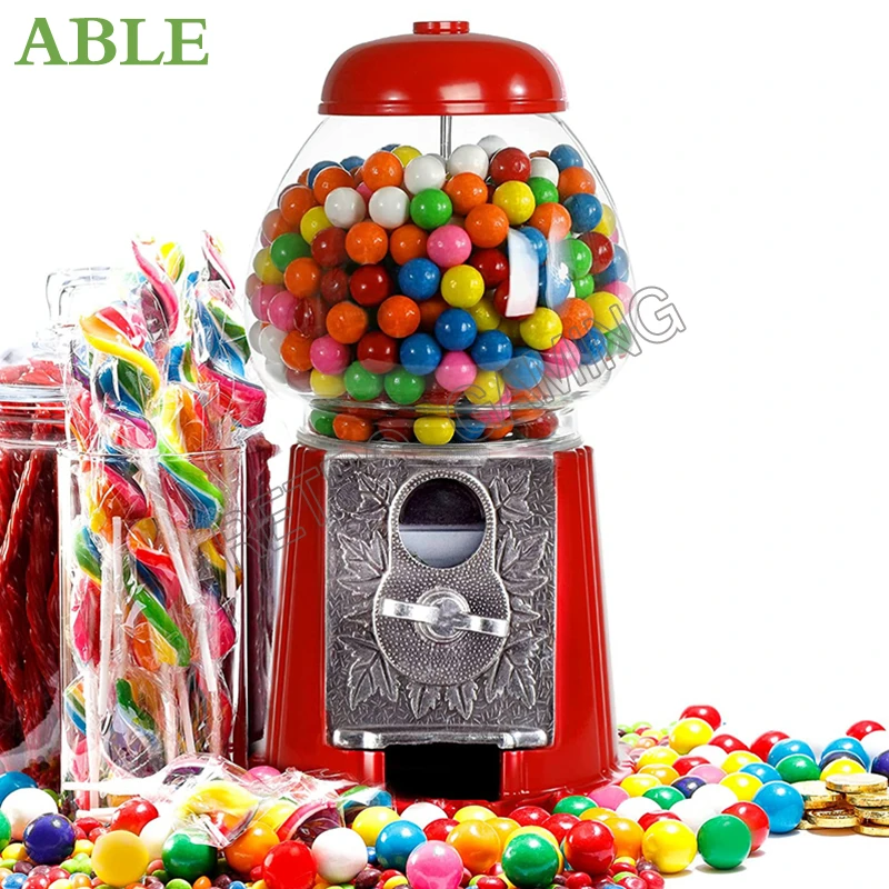 Mini máquina expendedora de para niños, juguetes amantes, interruptor de cápsula, aceptador monedas, azúcar Halloween| | - AliExpress