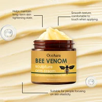 Crème raffermissante pour le corps au venin d'abeille, Lotion Anti-âge et raffermissante pour la peau crapée, traitement hydratant et contour pour femmes 3