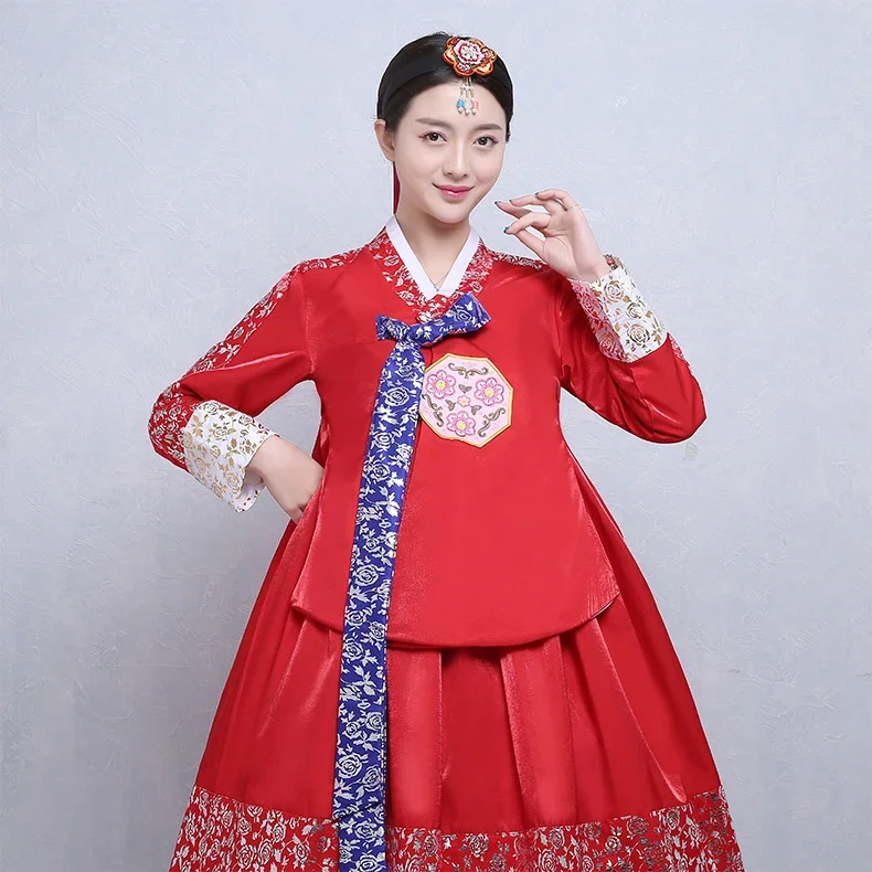 Traditional Korean Wedding Dress Female Korean Dress Adult Improved Court Costume National Dance Hanbok