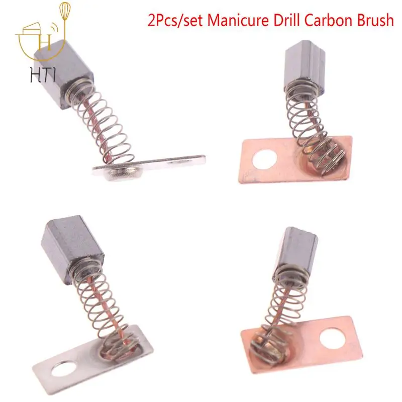 2pcs Carbon Brush 210 102L 105L 90 204 Handle Manicure Drill Accessory