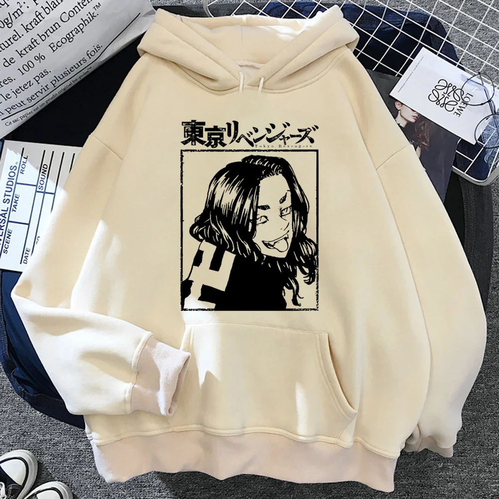 

Tokyo Revengers hoodies women graphic long sleeve top clothing Pullover female gothic sweater