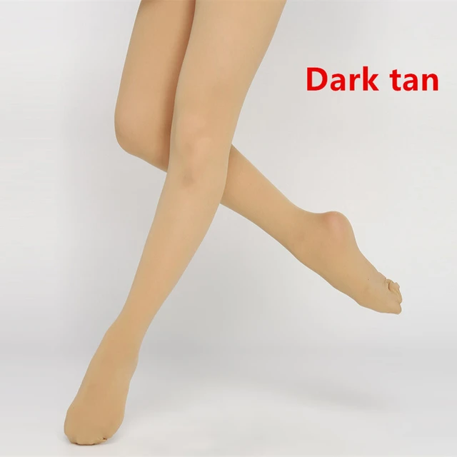 New Arrival Quality Sexy Full Foot Women's Long Stockings Thin Tights  Highly Dance Tights Pure Color