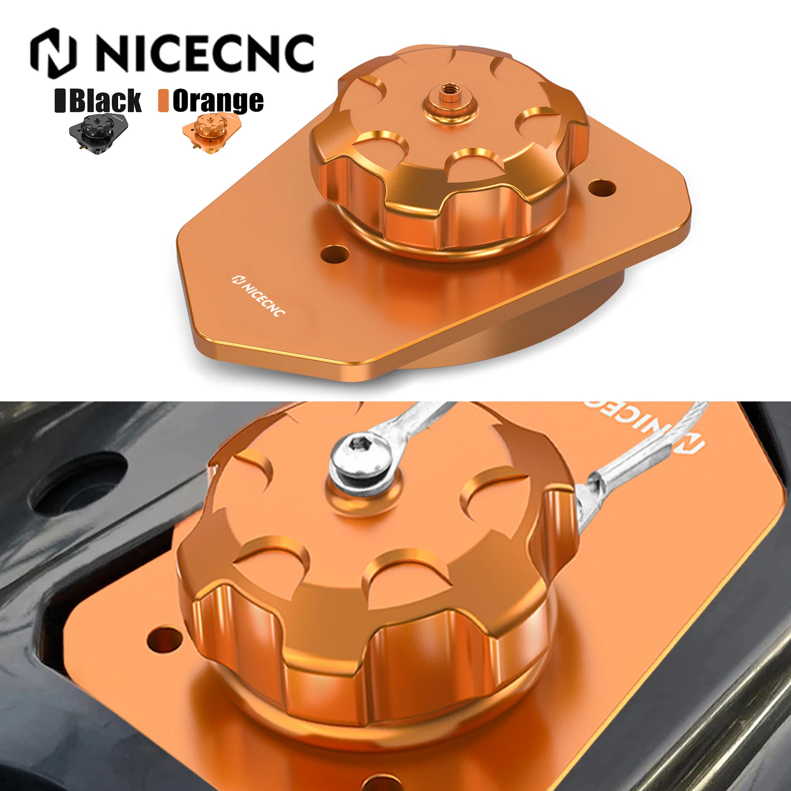 な*む様 〈美品〉KTM690SMC NiceCNC タンクキャップ KTM690SMC NiceCNC アルミニウム タンクキャップ