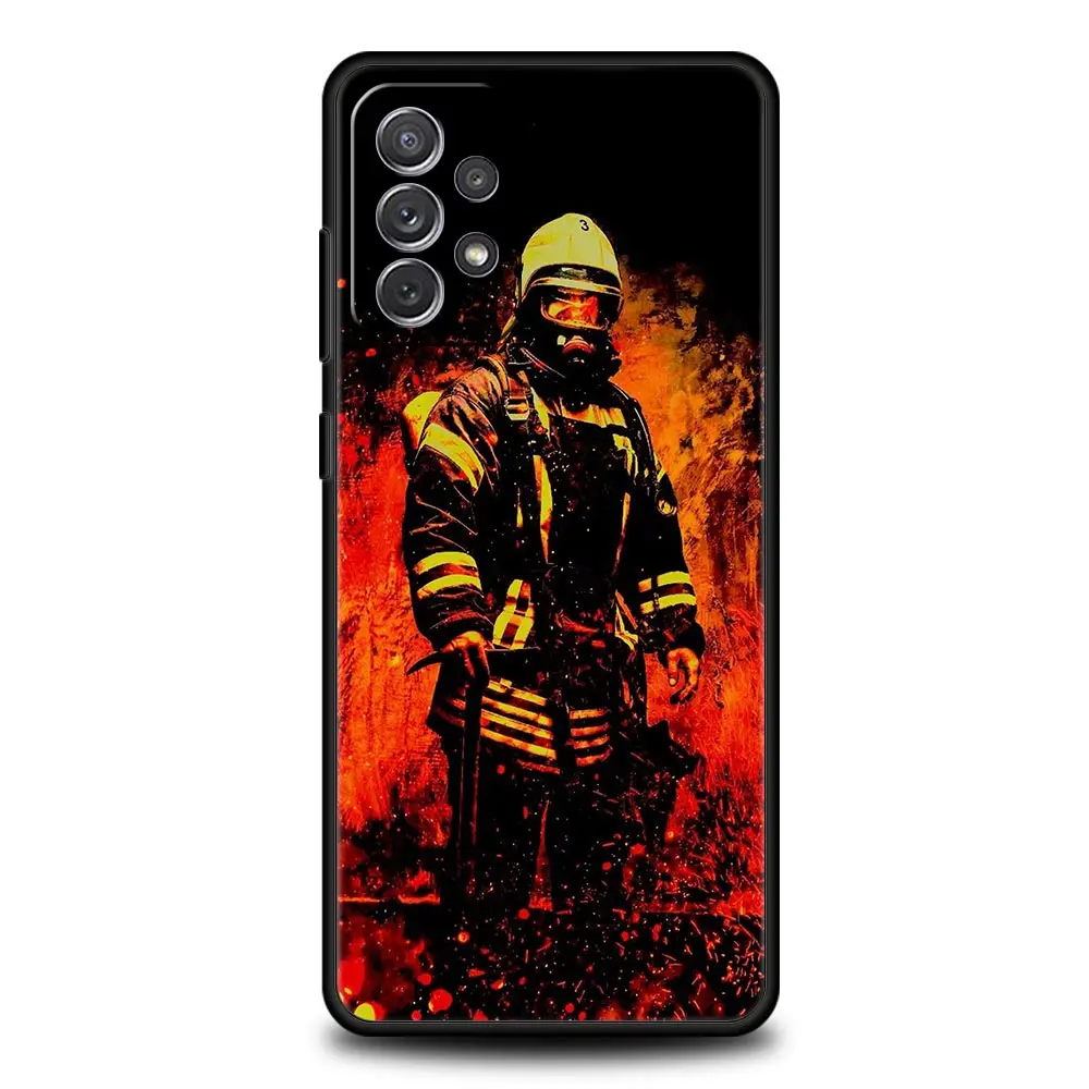 Firefighter Heroes Fireman Protective Phone Case