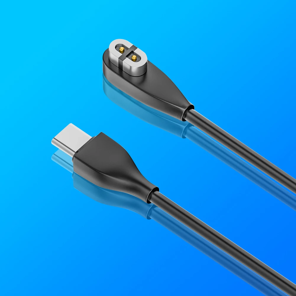Magnetic Charging Cable USB /Type-C Replacement Charging Cable Charger Connector for Aftershokz Aeropex AS800/Shokz OpenRun Pro