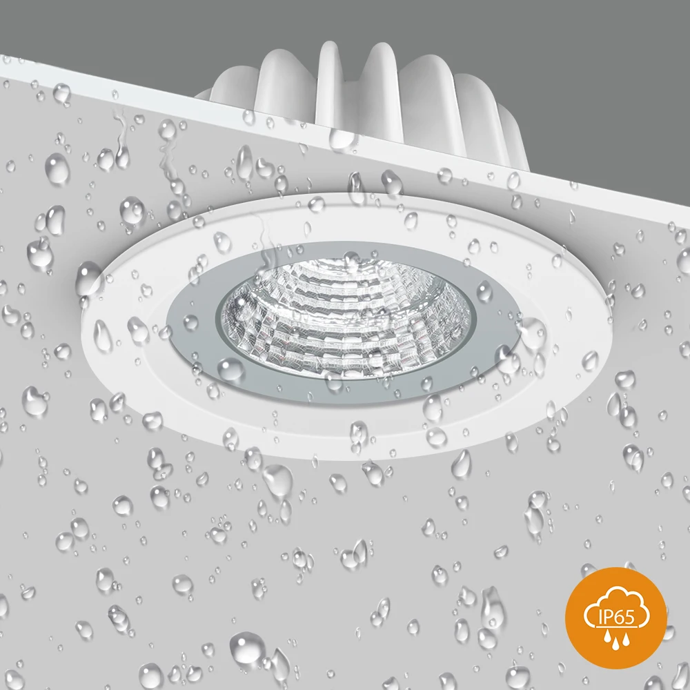 Ip65 Led Ceiling Light For Bathroom Ceiling Spot Lights Waterproof Recessed Lamps Cob Spot Light For Toilet Sauna led ceiling light
