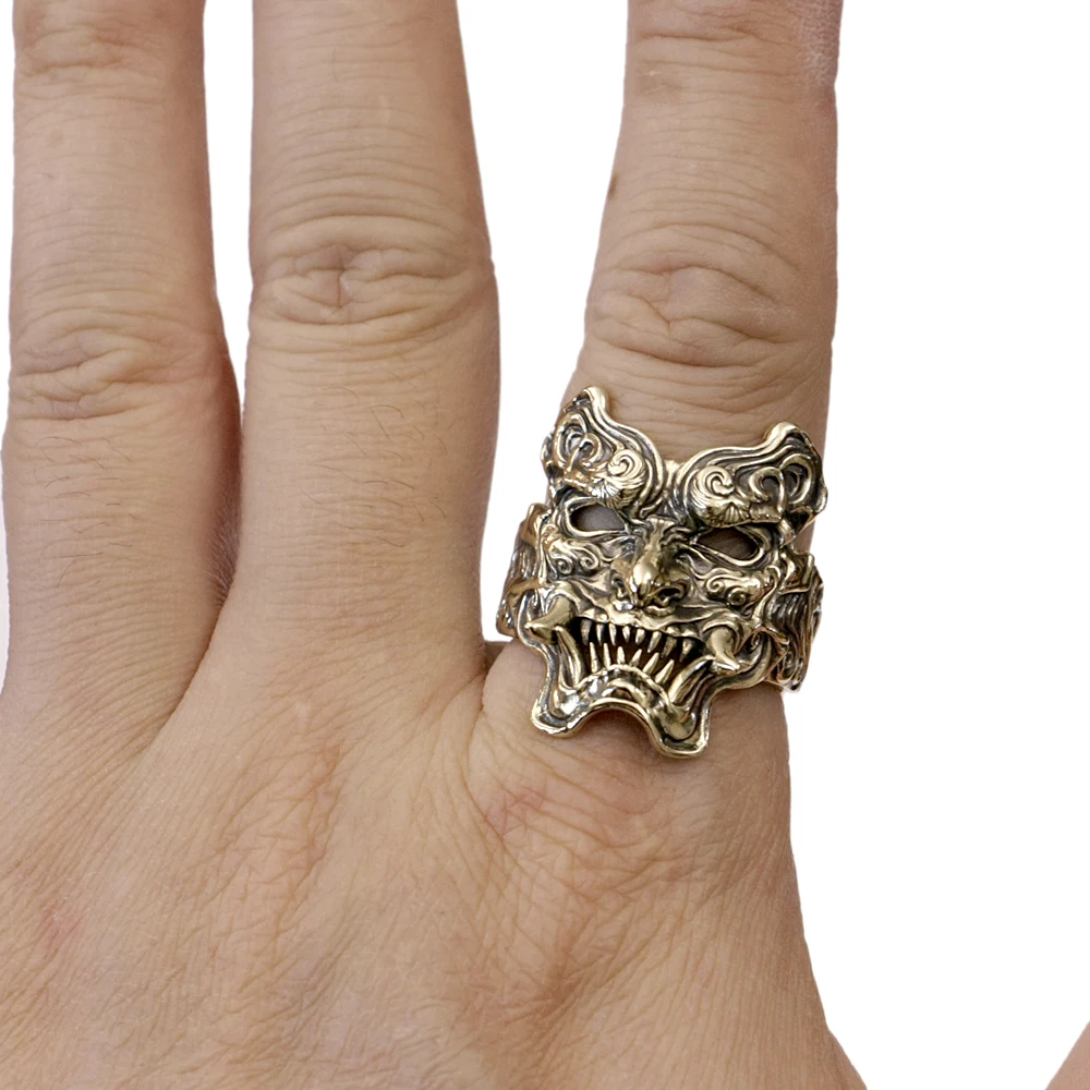 ADMETUS Anello Vichingo In Argento Sterling 925, Con Martello Di Thor Mjölnir, Regalo Vichingo, Per Uomo - Foto 9