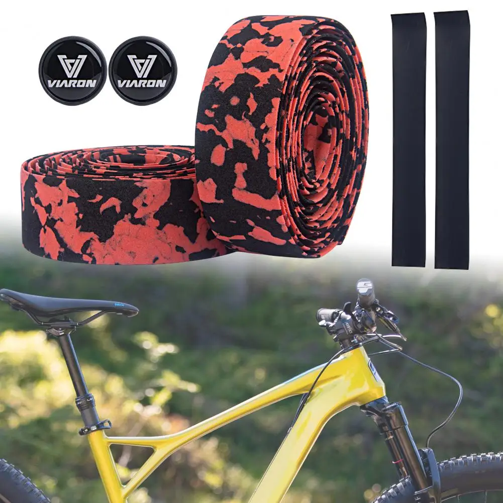 1 Pair Stylish Handlebar Strap Comfortable Adhesive Handlebar Tape Rust